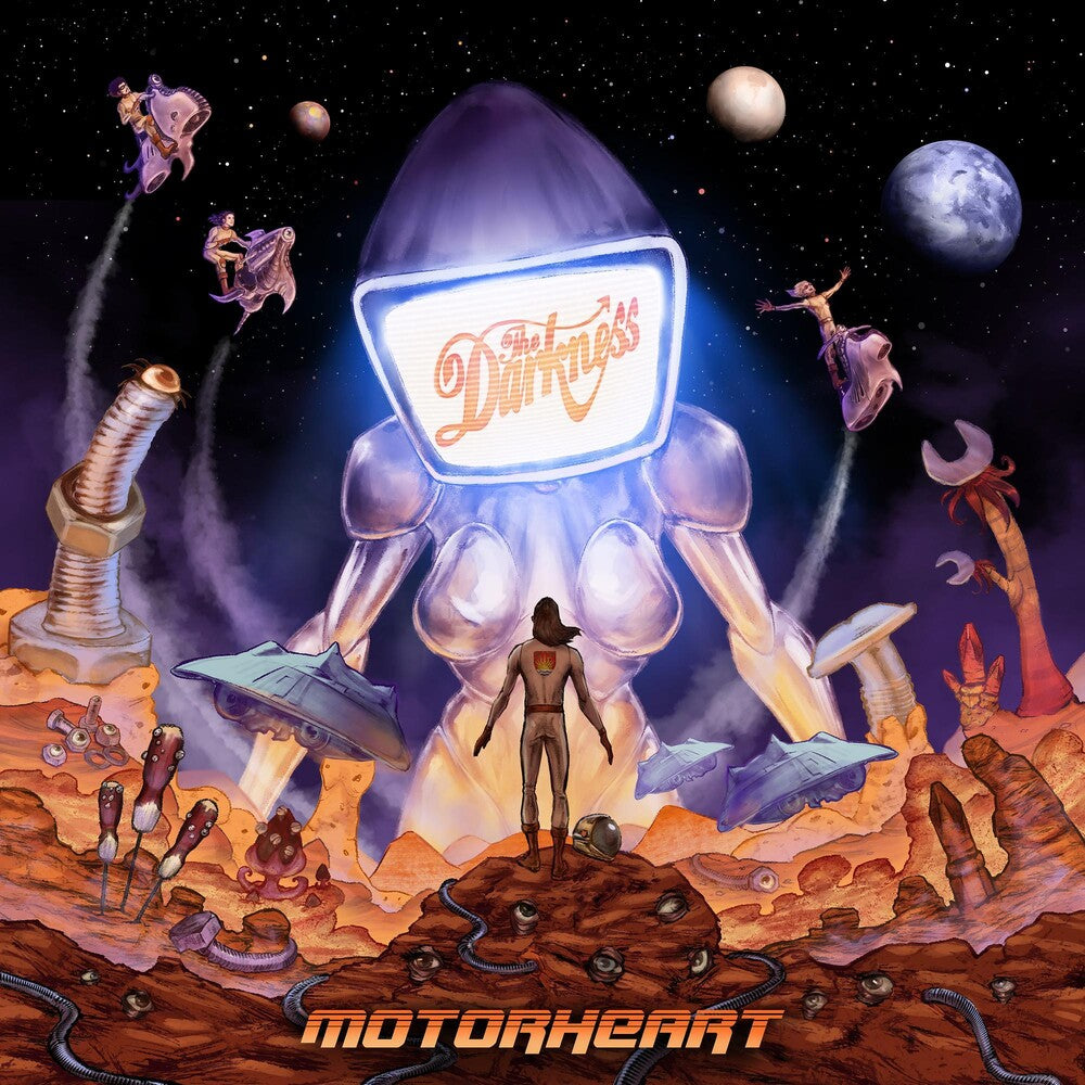 the album cover for The Darkness - Motorheart [LP]
