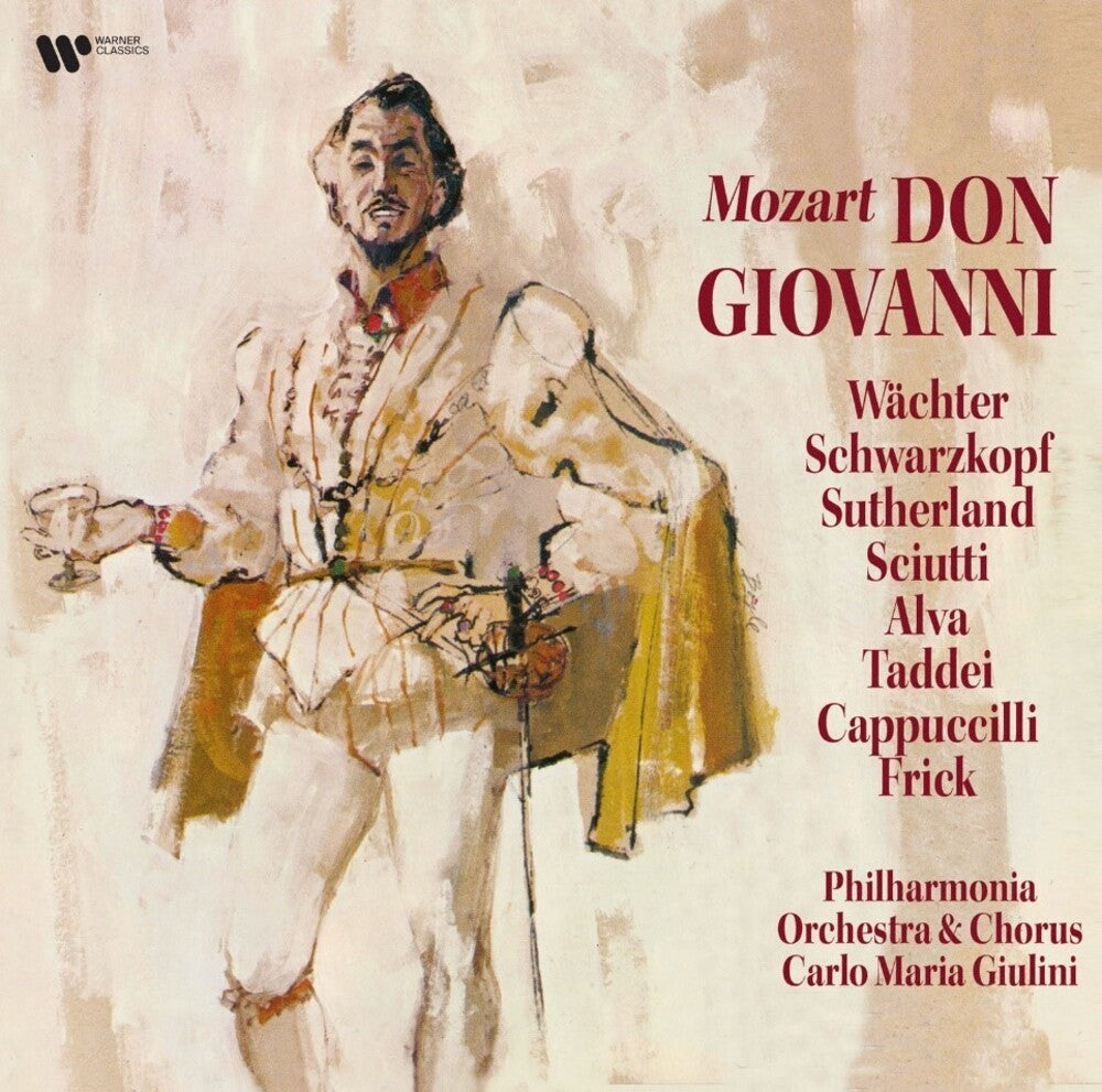 the album cover for Carlo Giulini  Maria - Mozart: Don Giovanni