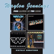 the album cover for Waylon Jennings - What Goes Around Comes Around / Music Man / Black