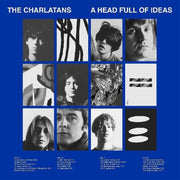 the album cover for The Charlatans UK - A Head Full Of Ideas [Import Deluxe Boxset On Transparent Blue Colored Vinyl]