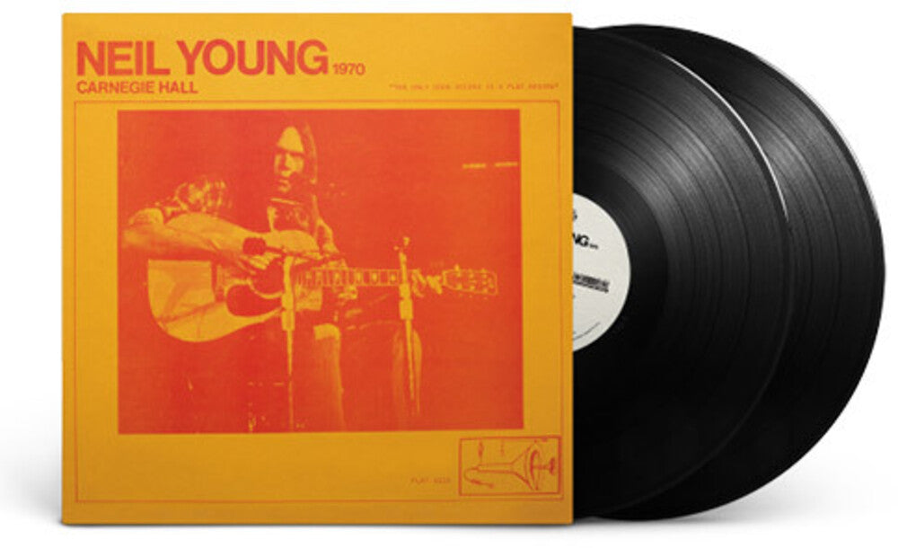 the album cover for Neil Young - Carnegie Hall 1970 [2LP]