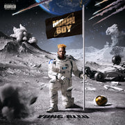 the album cover for Yung Bleu - Moon Boy