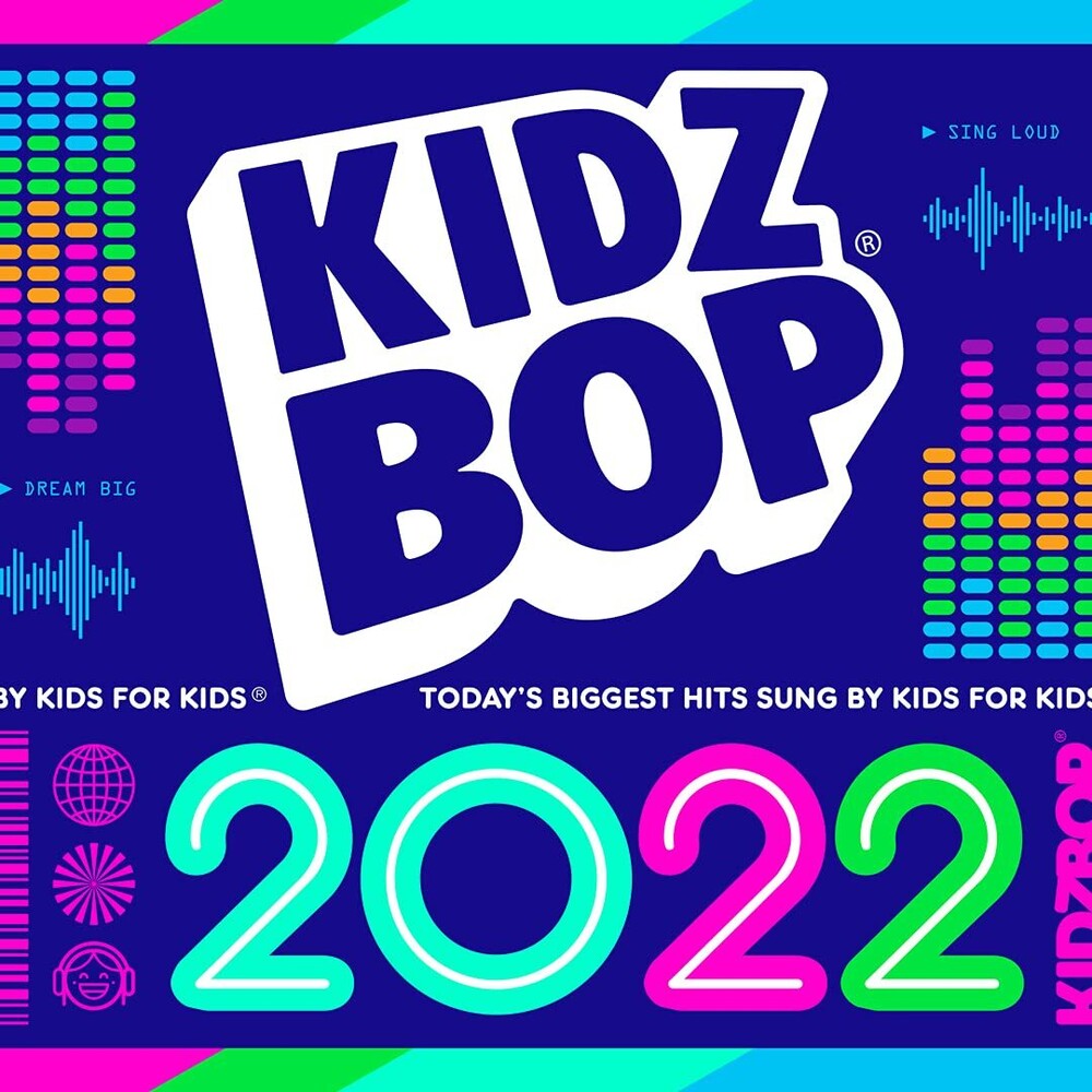 the album cover for Kidz Bop - Kidz Bop 2022 [Yellow LP]