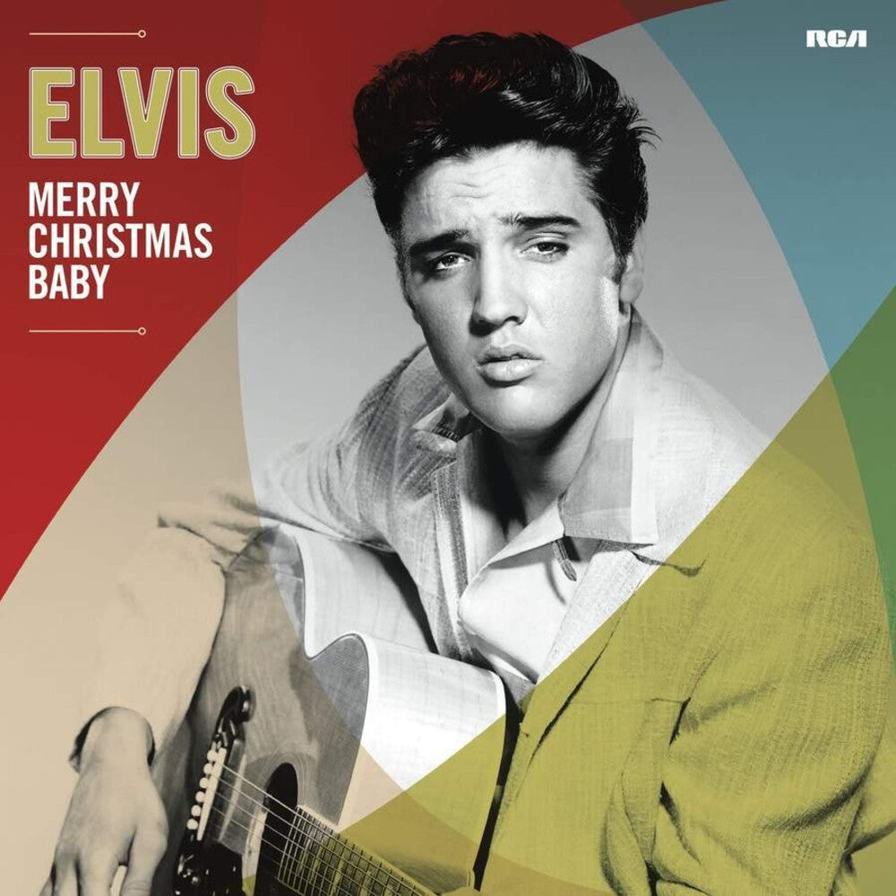 the album cover for Elvis Presley - Merry Christmas Baby [Import Vinyl]