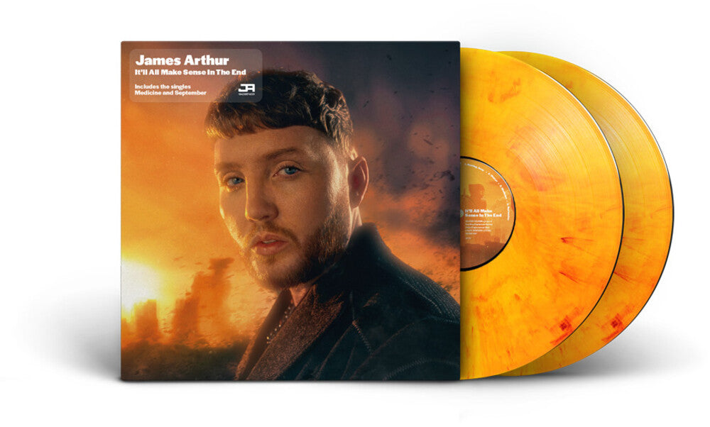 the album cover for James Arthur - It'll All Make Sense In The End [Colored Vinyl] [Limited Edition] (Ylw)