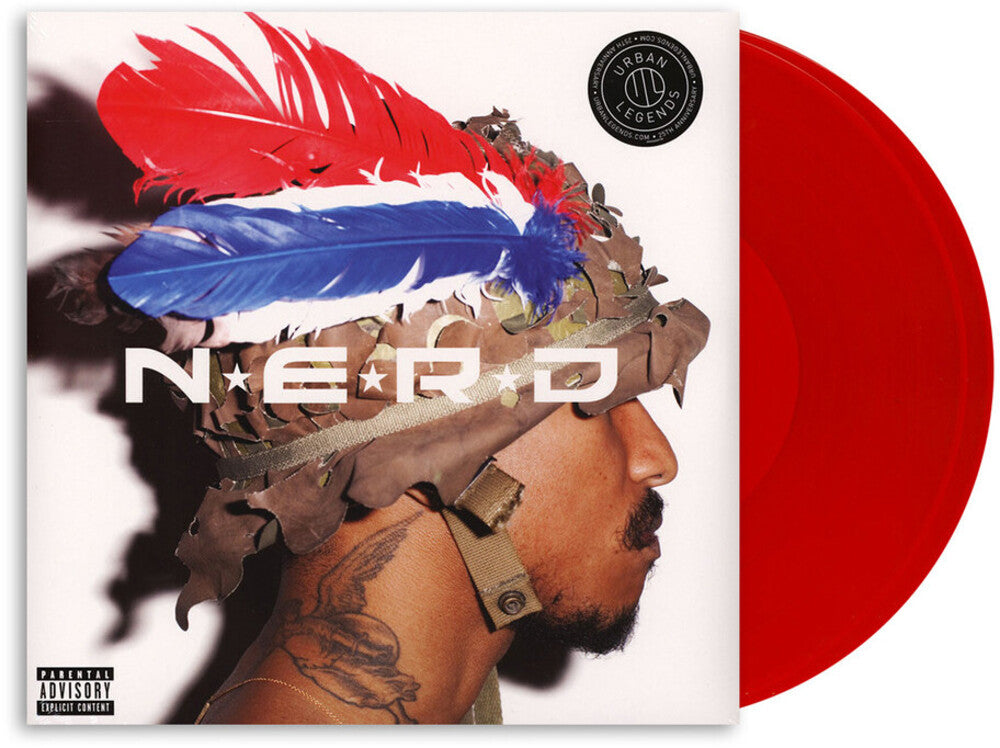the album cover for N.E.R.D. - Nothing [Colored Vinyl] [Limited Edition] (Red)
