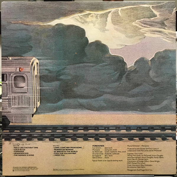 Foreigner : Foreigner (LP, Album, RE, MO )