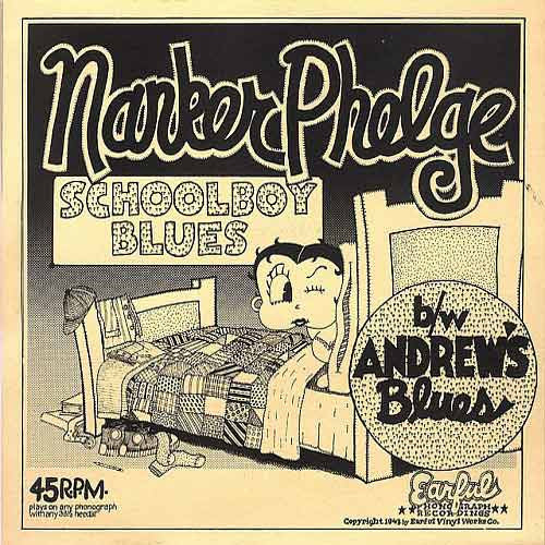 Nanker Phelge : Schoolboy Blues b/w Andrew's Blues (10", Single, Mono, Unofficial, Bla)