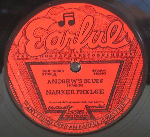 Nanker Phelge : Schoolboy Blues b/w Andrew's Blues (10", Single, Mono, Unofficial, Bla)