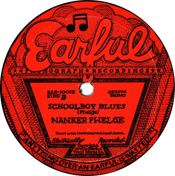 Nanker Phelge : Schoolboy Blues b/w Andrew's Blues (10", Single, Mono, Unofficial, Bla)