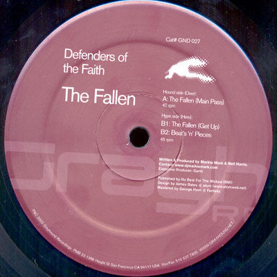 Defenders Of The Faith : The Fallen (12")