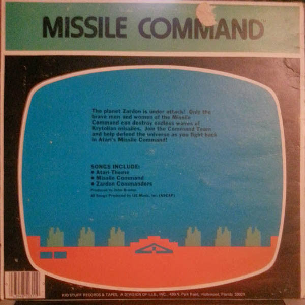 John Braden : Atari Missile Command (LP)