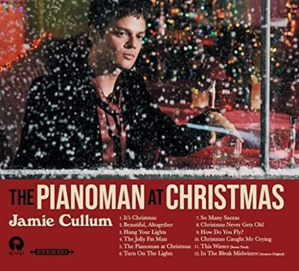 the album cover for Jamie Cullum - Pianoman At Christmas: The Complete Edition (Blk)