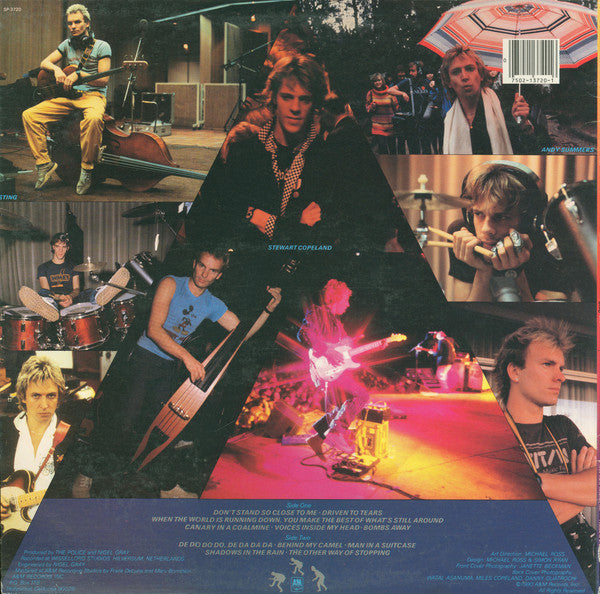 The Police : Zenyatta Mondatta (LP, Album, RE, X -)