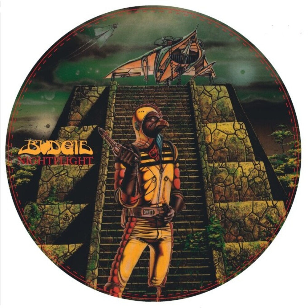 the album cover for Budgie - Nightflight (Uk)
