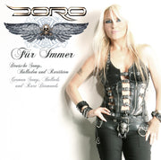 the album cover for Doro - Fur Immer (Black White Marbled) [Colored Vinyl] (Wht)