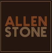 the album cover for Allen Stone - Allen Stone [RSD Essential Indie Colorway 10th Anniversary Gold Nugget LP]