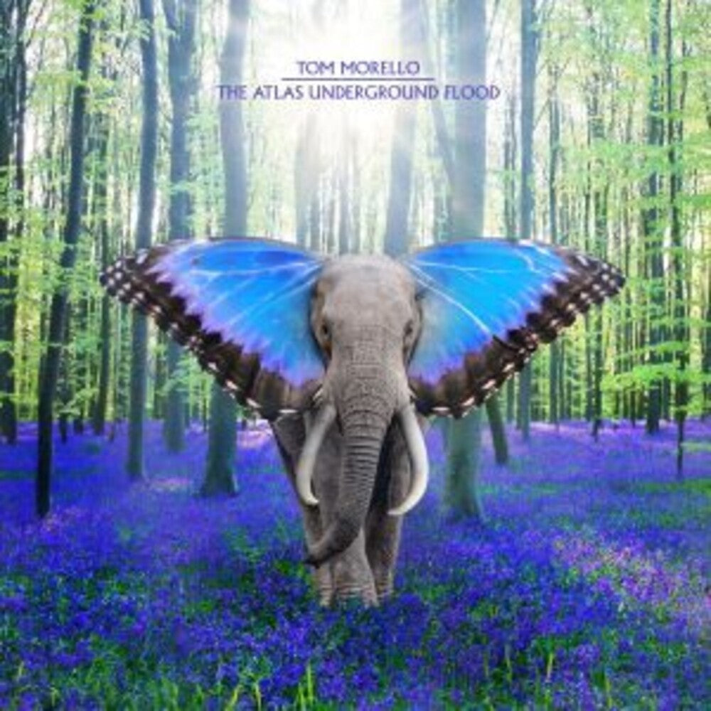 the album cover for Tom Morello - The Atlas Underground Flood [Sky Blue Grape 2LP]