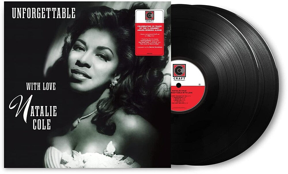 the album cover for Natalie Cole - Unforgettable...With Love [30th Anniversary Edition 2 LP]