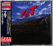 the album cover for Y&T - Earthshaker