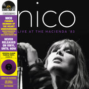 the album cover for Nico - Live At The Hacienda '83 [RSD 2022]