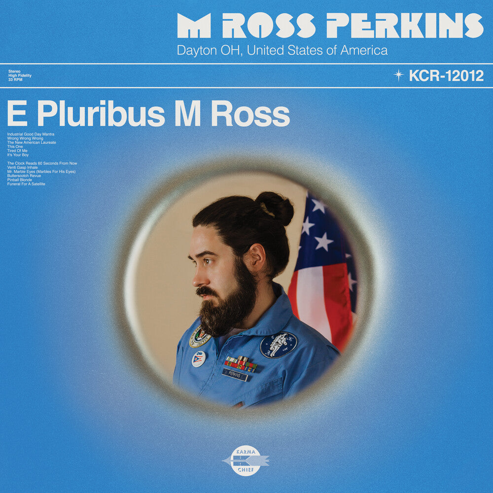 the album cover for M. Ross Perkins - E Pluribus M Ross [LP]