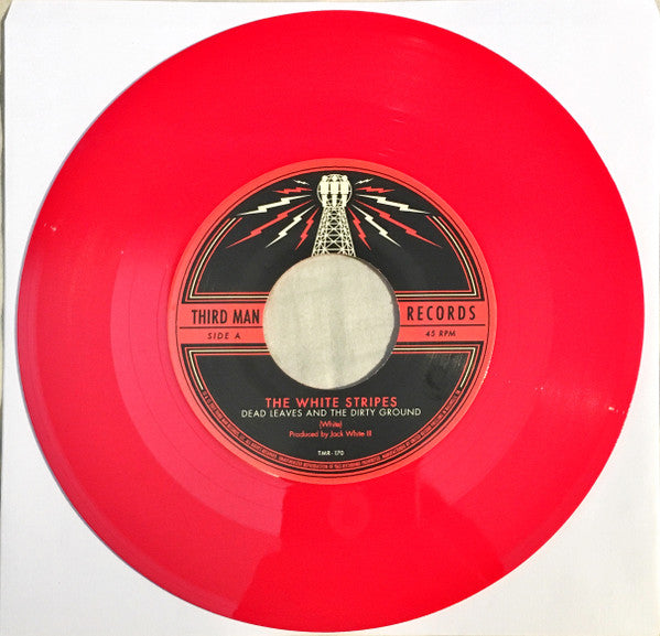 The White Stripes : Dead Leaves And The Dirty Ground (7", RSD, Single, Ltd, RE, Red)