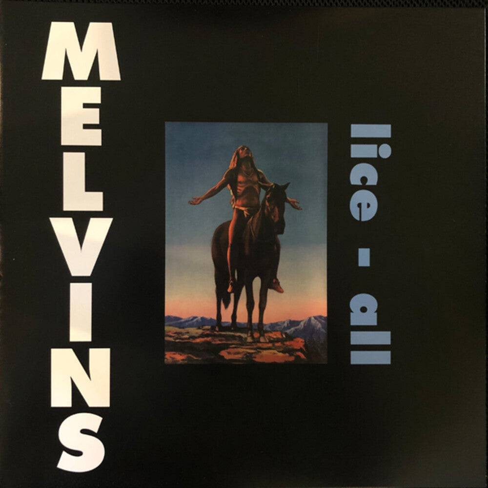 the album cover for Melvins - Lice-All [Colored Vinyl] (Red)