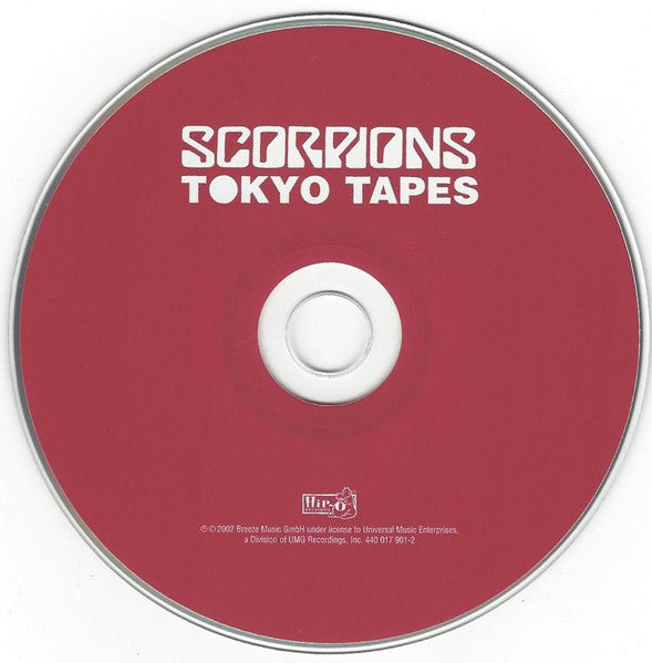 Scorpions : Tokyo Tapes (CD, Album, RE, RM)