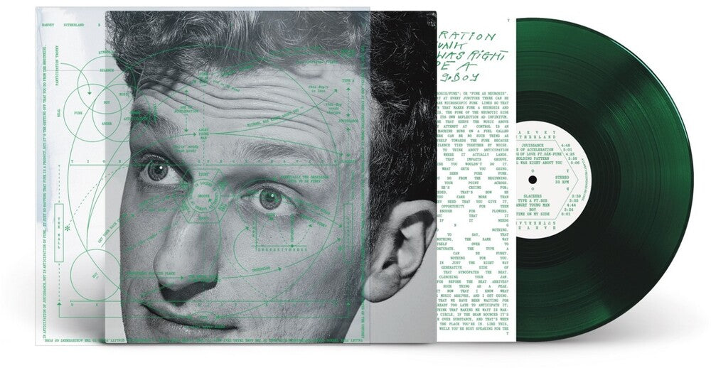 the album cover for Harvey Sutherland - Boy [Limited Edition Transparent Green LP]