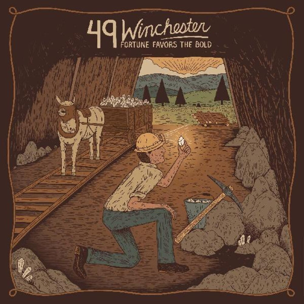 the album cover for 49 Winchester - Fortune Favors The Bold [LP]