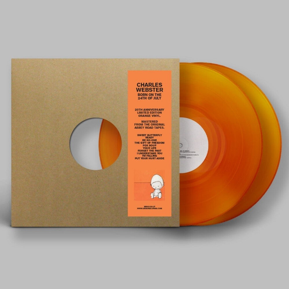 the album cover for Charles Webster - Born On The 24th Of July [Colored Vinyl] (Org)