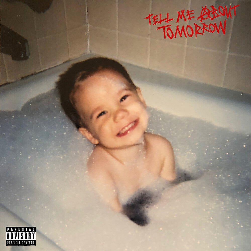 the album cover for jxdn - Tell Me About Tomorrow