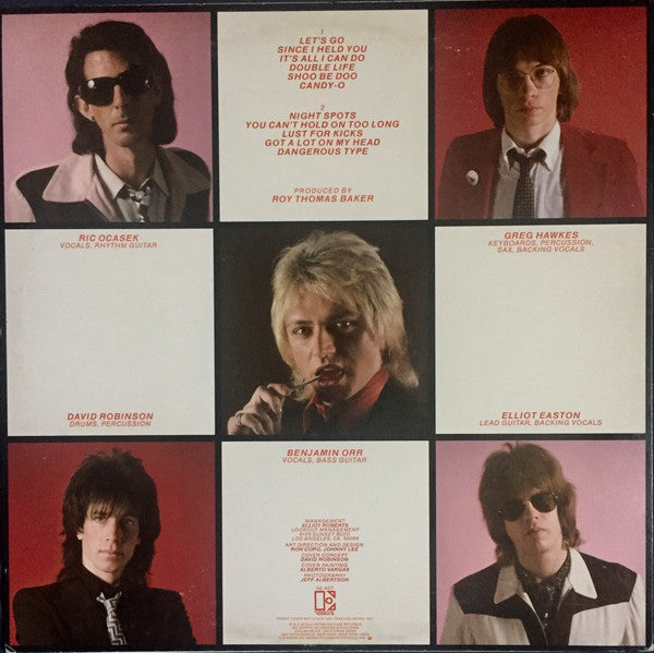 The Cars : Candy-O (LP, Album, PRC)