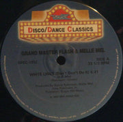 Grand Master Flash & Melle Mel* : White Lines (Don't Don't Do It) (12", RE)