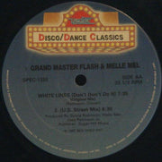 Grand Master Flash & Melle Mel* : White Lines (Don't Don't Do It) (12", RE)