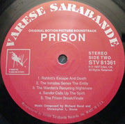 Richard Band And Christopher L. Stone : Prison (Original Motion Picture Soundtrack) (LP)