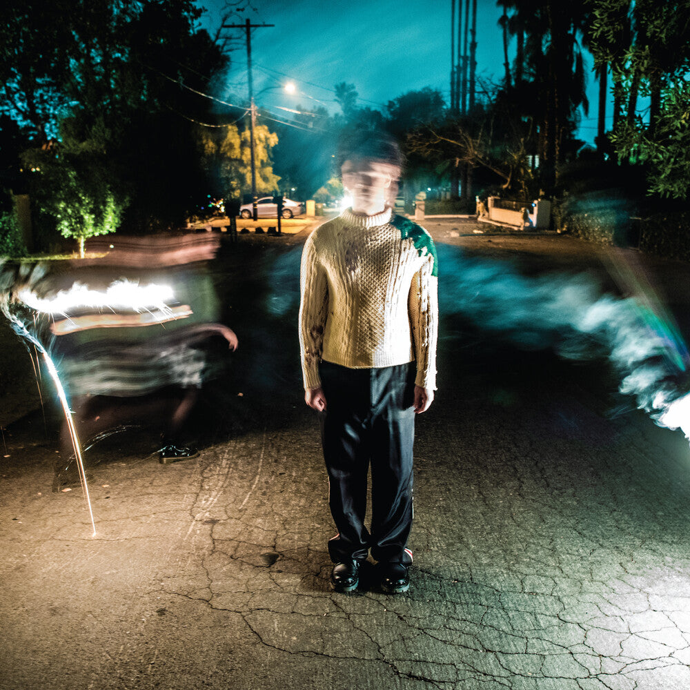 the album cover for Charlie Hickey - Nervous At Night [Opaque Yellow LP]