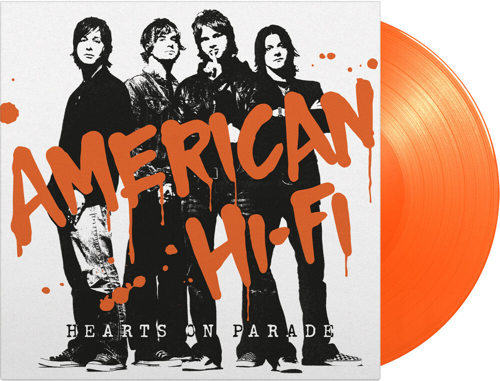 the album cover for American Hi-Fi - Hearts On Parade [Colored Vinyl] [Limited Edition] [180 Gram] (Org) (Hol)