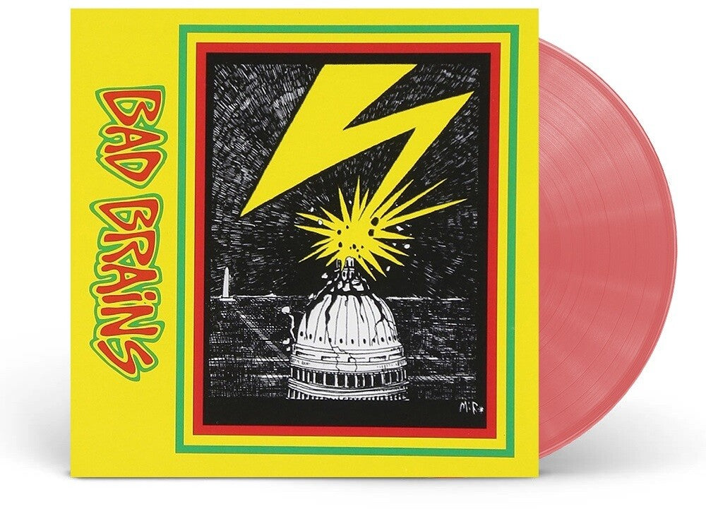 the album cover for Bad Brains - Bad Brains [Limited Edition Transparent Red LP]