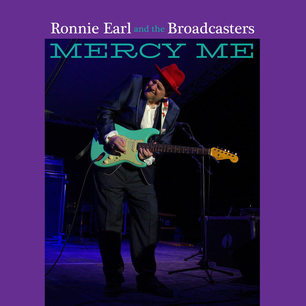 the album cover for Ronnie Earl & The Broadcasters - Mercy Me [Import LP]