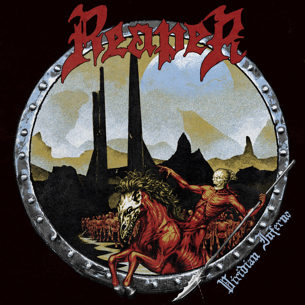 the album cover for Reaper - Viridian Inferno