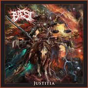 the album cover for BAEST - Justitia (W/Cd)