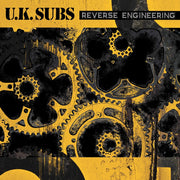 the album cover for Uk Subs - Reverse Engineering - Gold [Colored Vinyl] (Gol)