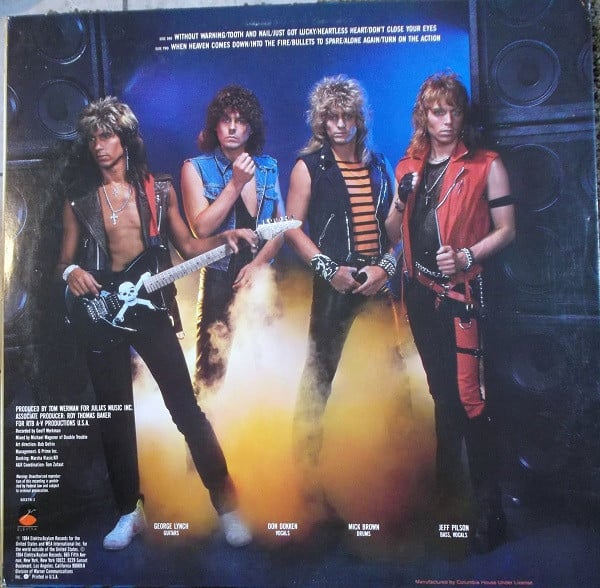 Dokken : Tooth And Nail (LP, Album, Club, Car)