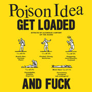 the album cover for Poison Idea - Get Loaded & Fuck (Ep)