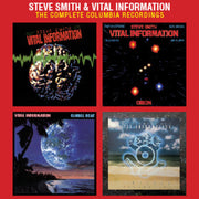 the album cover for Steve Smith  / Vital Information - Complete Columbia Recordings (4 Cd)