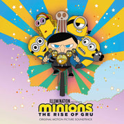 the album cover for Minions: The Rise Of Gru / Various (Wm) (Colv) - Minions: The Rise Of Gru / Various [Colored Vinyl] (Ylw)