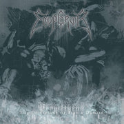 the album cover for Emperor - Prometheus: The Discipline Of Fire & Demise [Black/Gray/White/Blue Swirl LP] [Half-Speed]