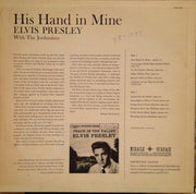 Elvis Presley : His Hand In Mine (LP, Album, RE)